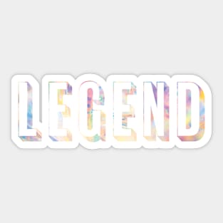 Legend 3D Light Crystal Sticker